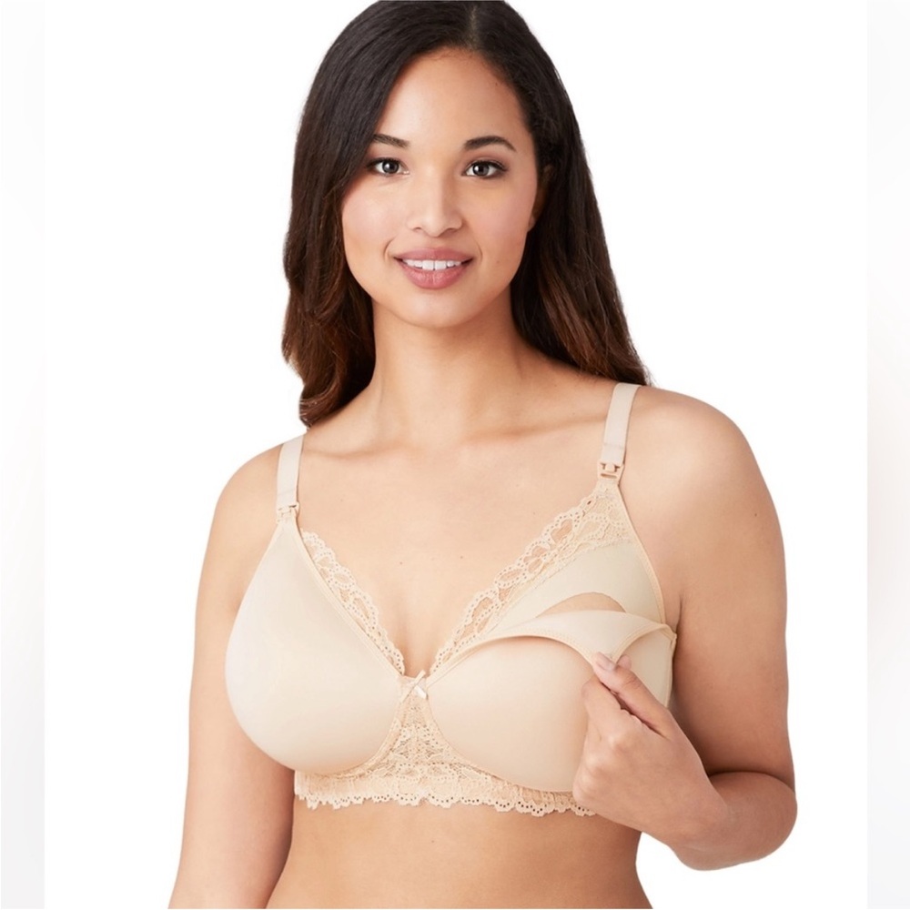 Wacoal Wire Free‎ Nursing Bra NWT